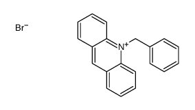 10-benzylacridin-10-ium,bromide Structure