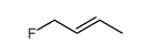 (E)-1-fluorobut-2-ene结构式