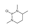 2-chloro-1,3,4-trimethyl-1,3,2-diazaphosphinane Structure