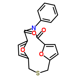 10-Phenyl-15,16-dioxa-3-thia-10-azatricyclo[10.2.1.15,8]hexadeca-5,7,12,14(1)-tetrene-9,11-dione structure