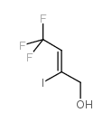 4,4,4-Trifluoro-2-iodobut-2-en-1-ol Structure