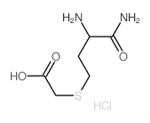 2-(3-amino-3-carbamoyl-propyl)sulfanylacetic acid Structure