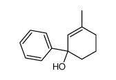 1-phenyl-3-methyl-2-cyclohexen-1-ol Structure