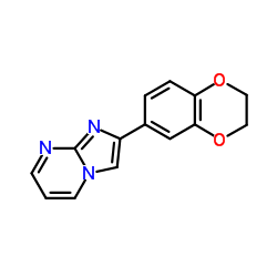 2-(2,3-Dihydro-1,4-benzodioxin-6-yl)imidazo[1,2-a]pyrimidine Structure