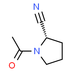 2-Pyrrolidinecarbonitrile,1-acetyl-,(2S)-(9CI) picture