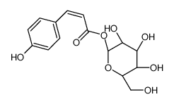 1-O-p-Coumaroylglucose Structure