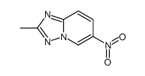 2-METHYL-6-NITRO(1,2,4)TRIAZOLO(1,5-A)PYRIDINE结构式