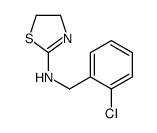 N-[(2-chlorophenyl)methyl]-4,5-dihydro-1,3-thiazol-2-amine Structure