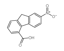 7-硝基-4-芴甲酸结构式