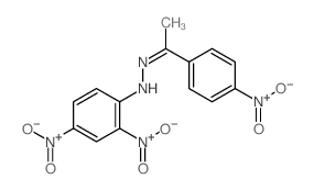 Ethanone,1-(4-nitrophenyl)-, 2-(2,4-dinitrophenyl)hydrazone picture