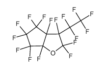 perfluoro(4-ethyl-2-oxabicyclo[3.3.0]octane) Structure