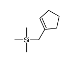 cyclopenten-1-ylmethyl(trimethyl)silane Structure