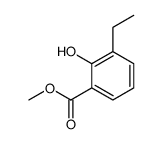 Methyl 3-ethyl-2-hydroxybenzoate Structure