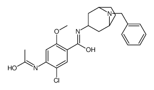 4-acetamido-N-(8-benzyl-8-azabicyclo[3.2.1]octan-3-yl)-5-chloro-2-methoxybenzamide Structure