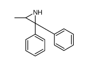 3-methyl-2,2-diphenylaziridine Structure