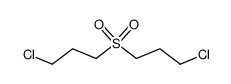 bis-(3-chloro-propyl) sulfone结构式