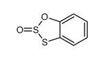 1,2,3-Benzoxadithiole 2-oxide结构式