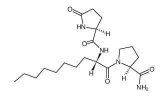 pGlu-Ade-Pro-NH2结构式