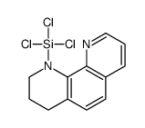 trichloro(3,4-dihydro-2H-1,10-phenanthrolin-1-yl)silane Structure