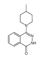 4-(4-methylpiperidino)-1(2H)-phthalazinone Structure