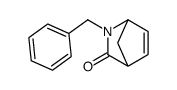 3-benzyl-3-azabicyclo[2.2.1]hept-5-en-2-one结构式