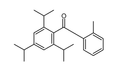 Methanone, (2-methylphenyl)[2,4,6-tris(methylethyl)phenyl]- structure