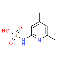 Sulfamic acid, (4,6-dimethyl-2-pyridinyl)- (9CI) structure