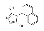 4-naphthalen-1-yl-1,2,4-triazolidine-3,5-dione结构式