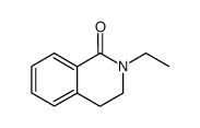 2-ethyl-3,4-dihydroisoquinolin-1(2H)-one结构式