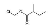 chloromethyl 2-methylbutanoate Structure