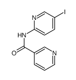 3-Pyridinecarboxamide, N-(5-iodo-2-pyridinyl) Structure