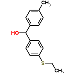 4-(ETHYLTHIO)-4'-METHYLBENZHYDROL结构式