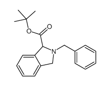 tert-Butyl 2-benzylisoindoline-1-carboxylate结构式