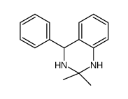 2,2-dimethyl-4-phenyl-3,4-dihydro-1H-quinazoline结构式