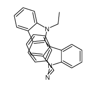 N-carbazol-9-yl-1-(9-ethylcarbazol-2-yl)methanimine Structure