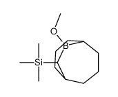 (9-methoxy-9-borabicyclo[3.3.2]decan-10-yl)-trimethylsilane Structure