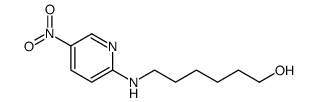 6-amino-N-(5-nitropyridin-2-yl)hexanol structure