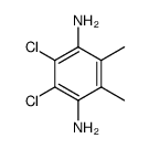 2,3-dichloro-5,6-dimethyl-p-phenylenediamine Structure