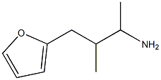 2-Furanpropylamine,-alpha-,-bta--dimethyl- (5CI)结构式