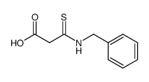 N-benzyl-3-thio-malonamic acid Structure