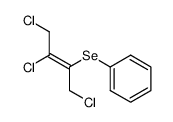 (E)-2-(Phenylseleno)-1,3,4-trichlorobut-2-ene Structure