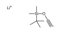 lithium,tert-butyl-ethynoxy-dimethylsilane结构式