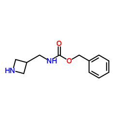Benzyl (3-azetidinylmethyl)carbamate structure
