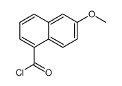 6-methoxy-1-naphthoyl chloride Structure