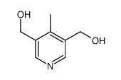 4-METHYLPYRIDINE-3,5-DIMETHANOL structure