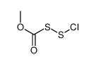 methyl (chlorodisulfanyl)formate Structure