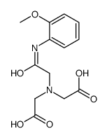 2-[carboxymethyl-[2-(2-methoxyanilino)-2-oxoethyl]amino]acetic acid Structure