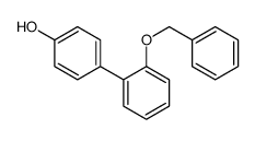 4-(2-phenylmethoxyphenyl)phenol Structure