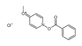 (4-methoxypyridin-1-ium-1-yl) benzoate,chloride结构式