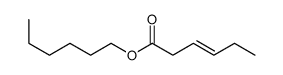 hexyl hex-3-enoate结构式